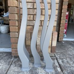 IKEA Grey Lalle Table Legs - 5 Avail