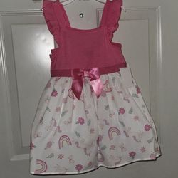 Little Girls unicorn Dress