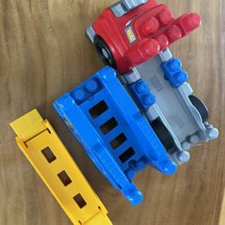 Mega Bloks Blocks Toddler Preschool Truck Toys Play with Blocks