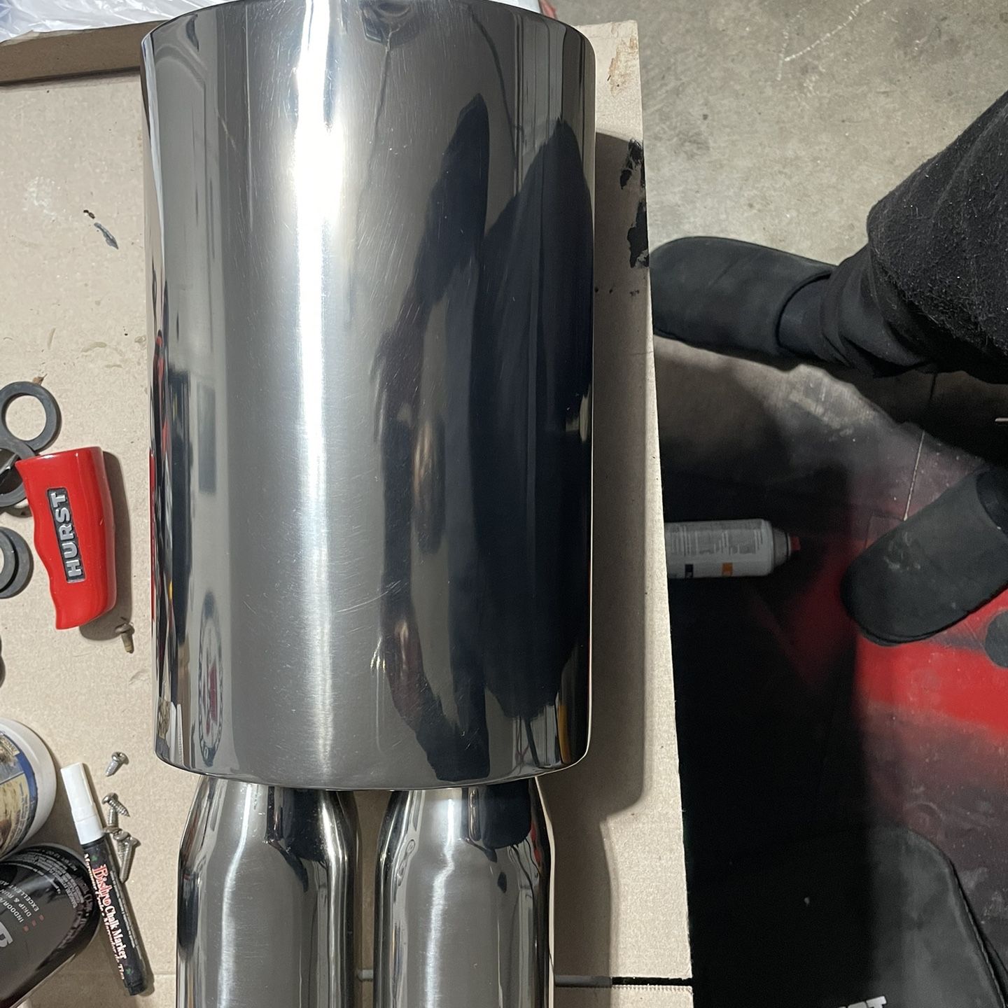 Muffler Chromed 