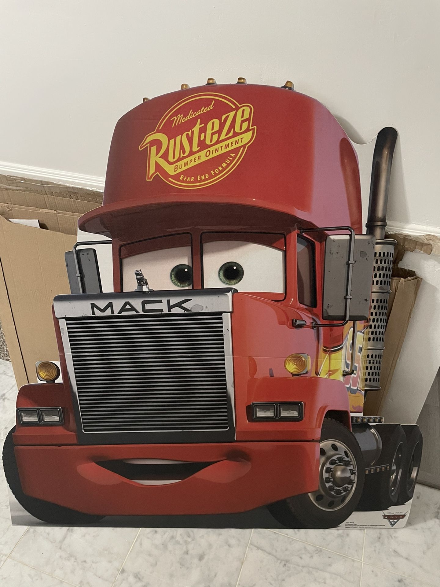 Cars Mack Truck Cutout