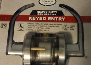 Heavy Duty Commercial Keyed Entry Door Knob