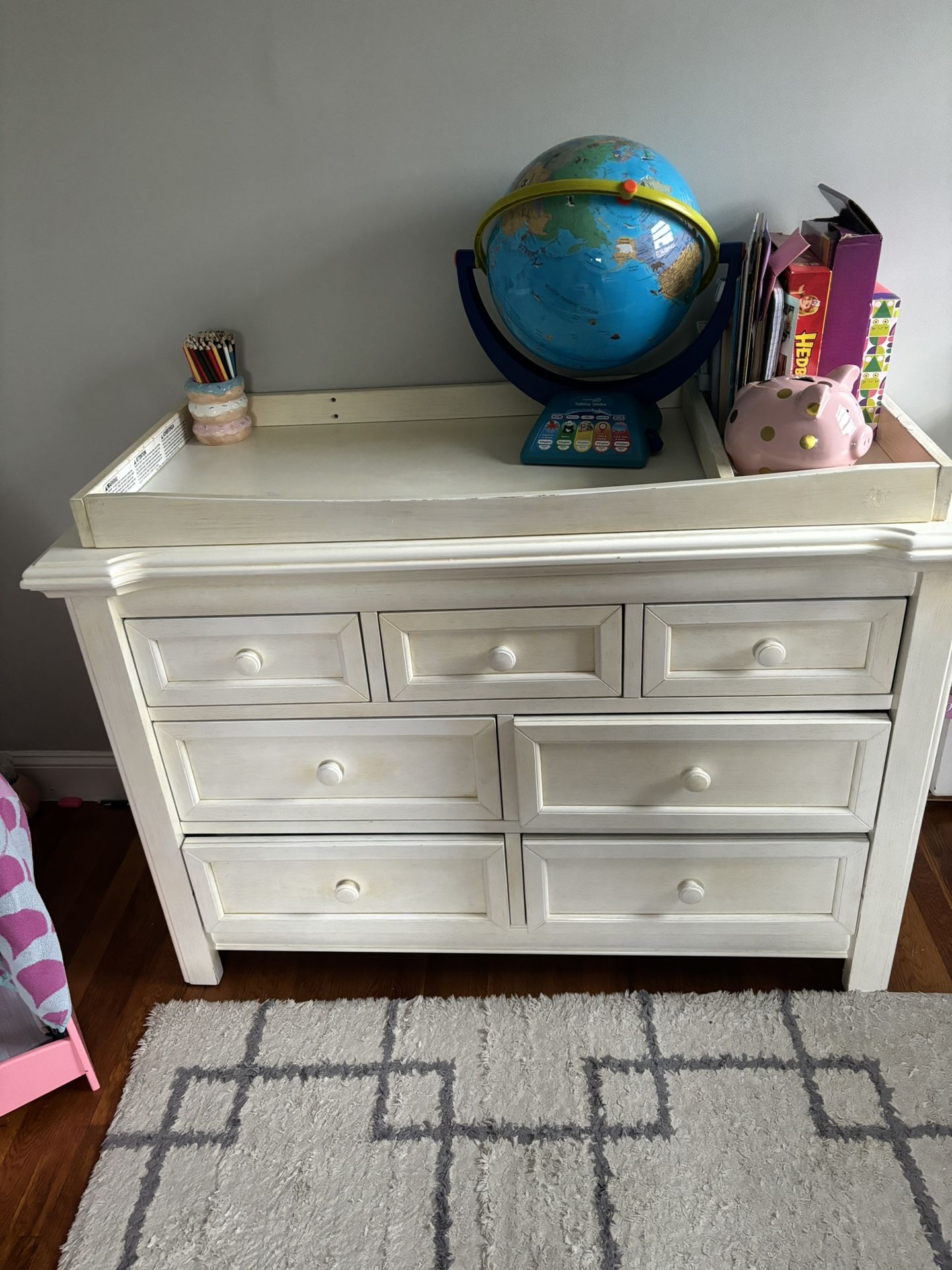 Kids Dresser With Changing Table Option