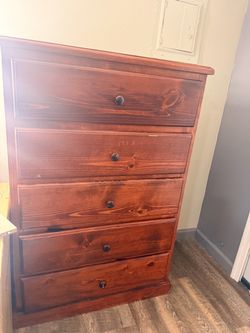 Wood dresser