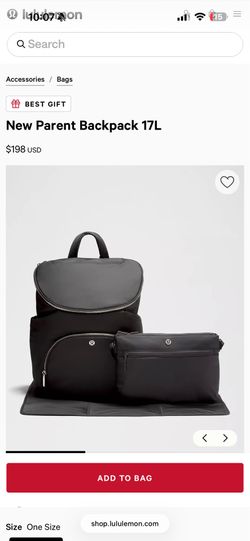 Lululemon Diaper Bag