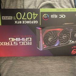 Open Unused Asus Rog 4070 Ti Super