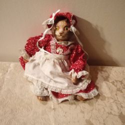 Porcelain Cat Doll