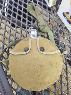 Vintage boys scouts canteen
