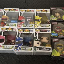 funko pop power rangers lot exclusive 