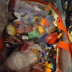 Mix Assortment Of Toys Hot Wheels, McDonald's, and Many More