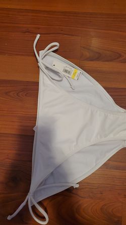 Brand new white string bikini bottom
