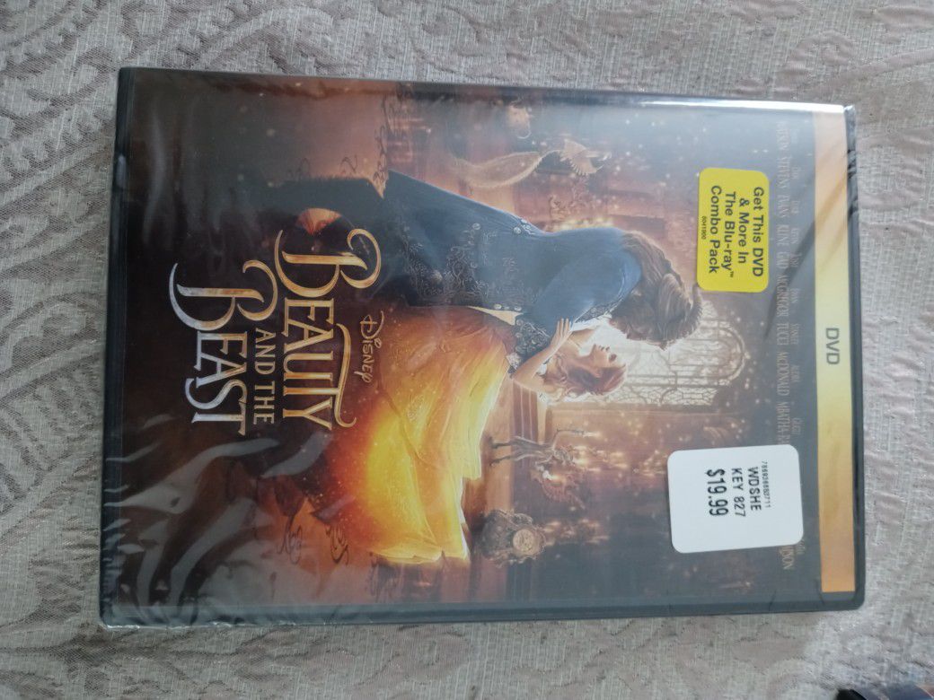 Disney DVD Brand New Beauty And The Beast