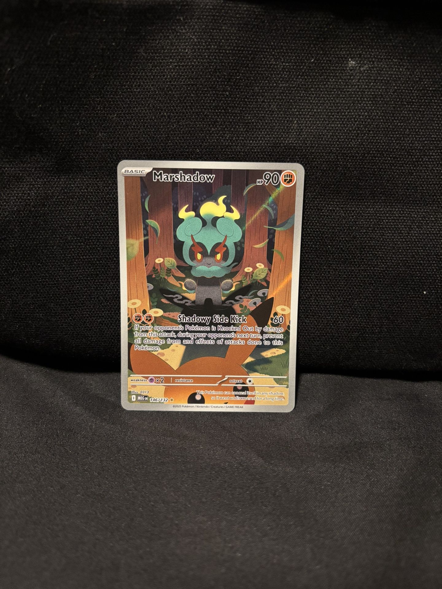 Pokemon TCG Mega Evolution Marshadow 146/132 IR Illustration Rare NM Near Mint