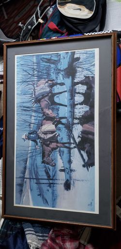 "A Wilderness Heritage" Fred Fellows signed and framed Ltd ed. #8/1000 letter