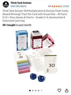 Brand New! Math learning flashcards never used!