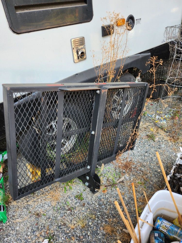 Mobility Scooter and Hitch Carrier