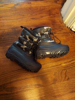 Toddler boy snow boots