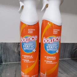 Bounce Instant Static Remover 2x$7