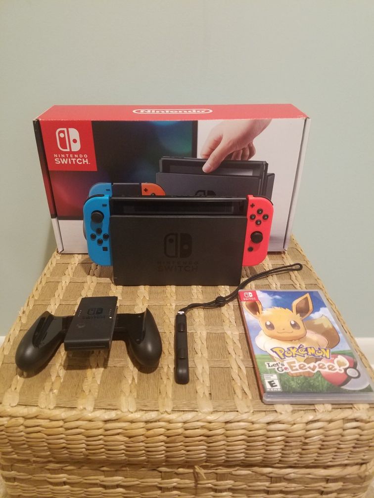 Nintendo Switch Lets Go Evee Bundle (negotiable)