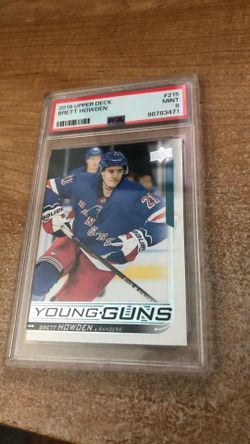 BRETT HOWDEN ROOKIE PSA 9