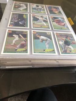 1991 Topps Desert Shield baseball cards