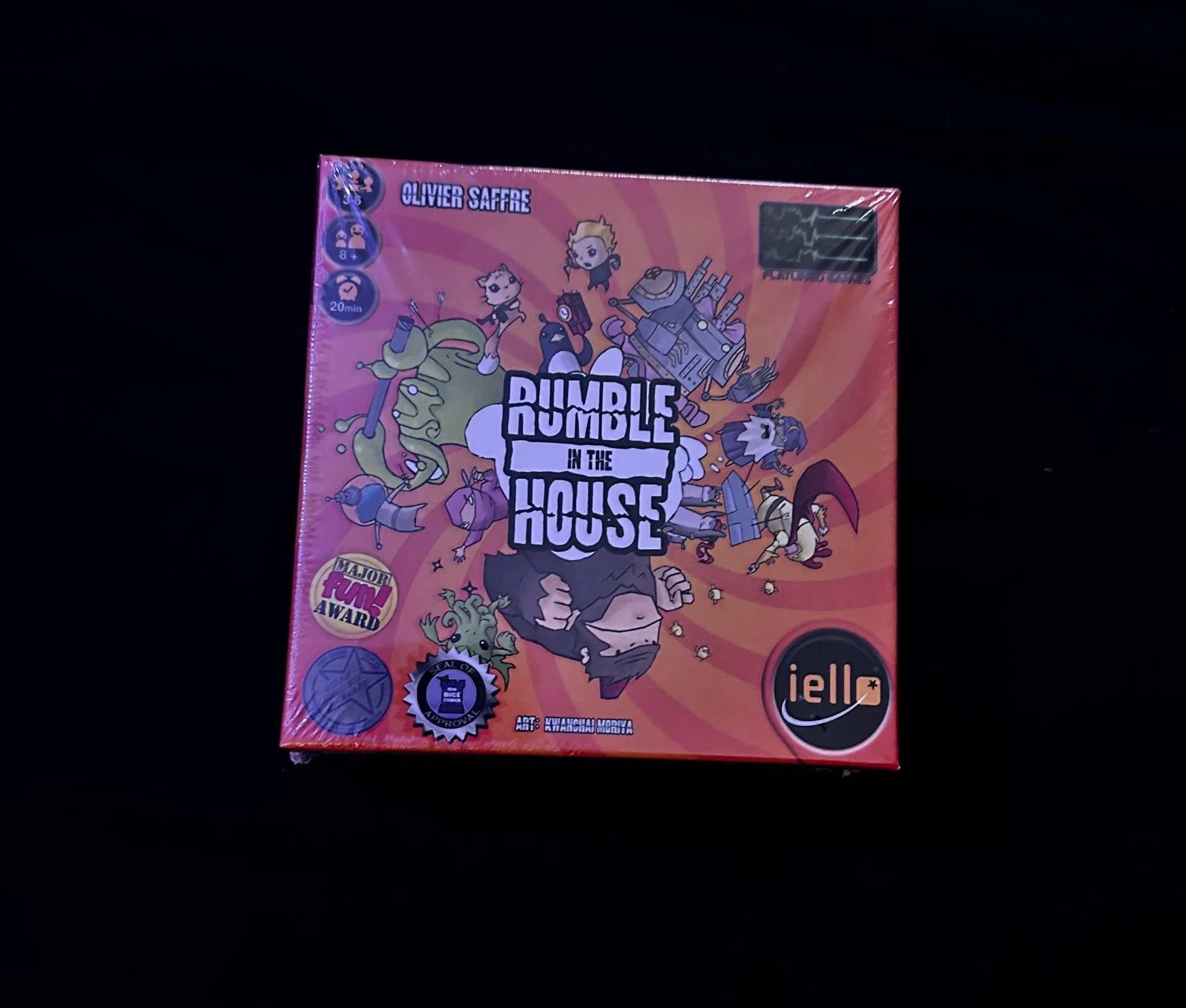 Rumble in the house boardgame! 