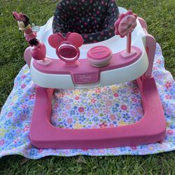 Baby Girl Minnie Mouse Walker