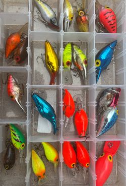 Storm (Pre-Rapala) Vintage Wiggle Wart Lures & Crankbaits