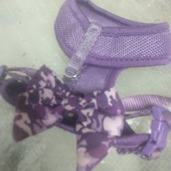 XSmall Purple Dog Harness 