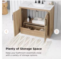 36” BATHROOM VANITY NEW