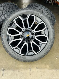 24" BLACK MILLED REPLICA FOR GMC CHEVY 2500