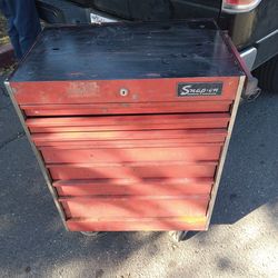 Snap-on roll away toolbox