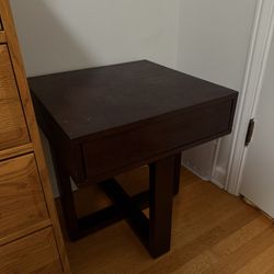 Wooden side table 