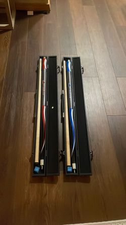 Mizerak kids pool sticks with case
