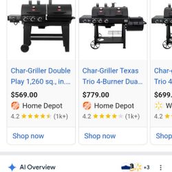 Double BBQ Grill 