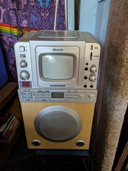 Karaoke machine.