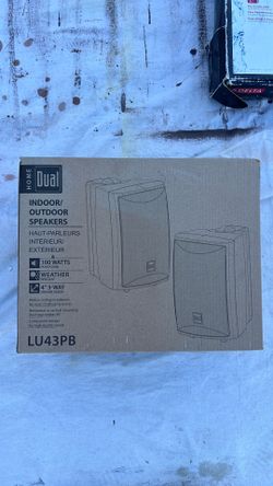 Dual indoor/outdoor speaker