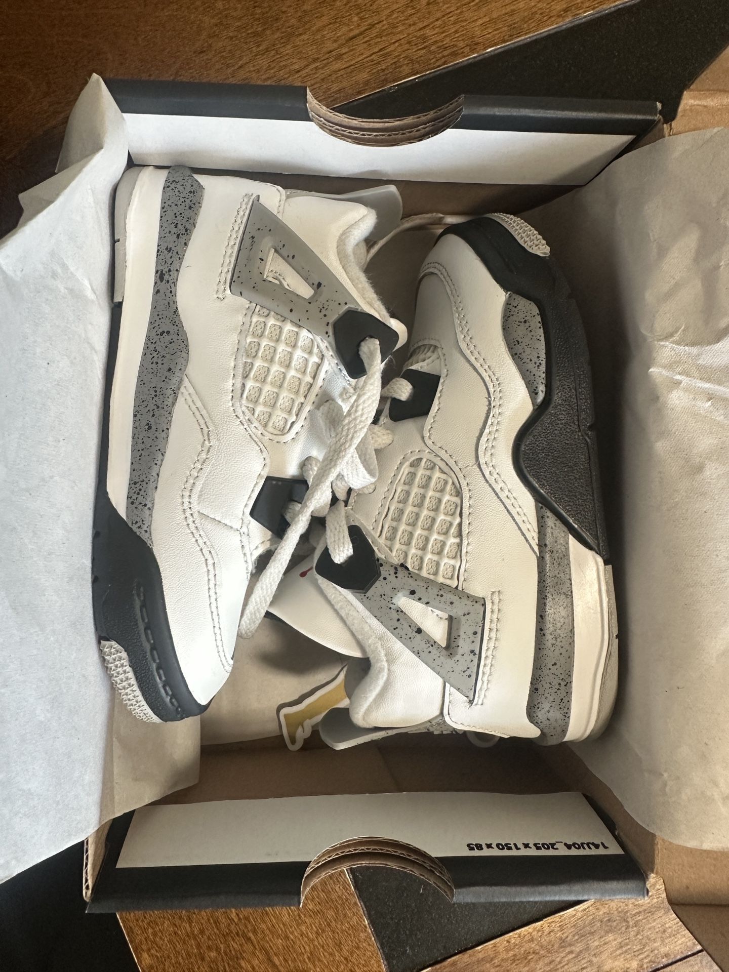 Black Cement 4s Toddler