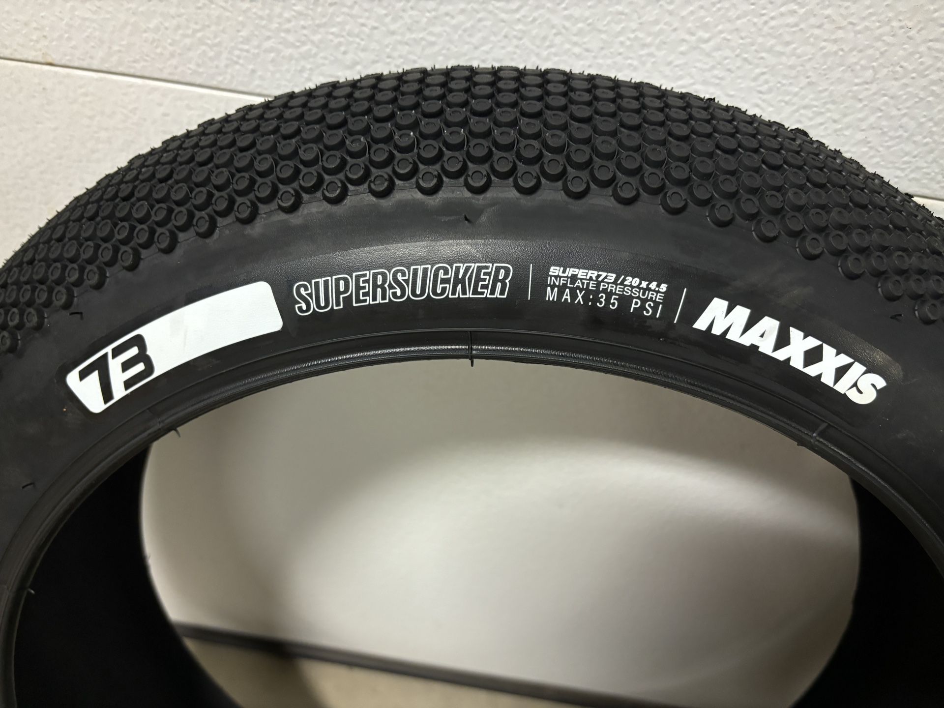Super73 Maxxis Super Sucker Tires Set of 2 Brand New