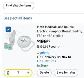 Extractor de leche eléctrico/Double Electric Breast Pump/77023