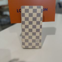 White Damier Wallet