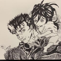 Ink Drawing (Berserk Series)