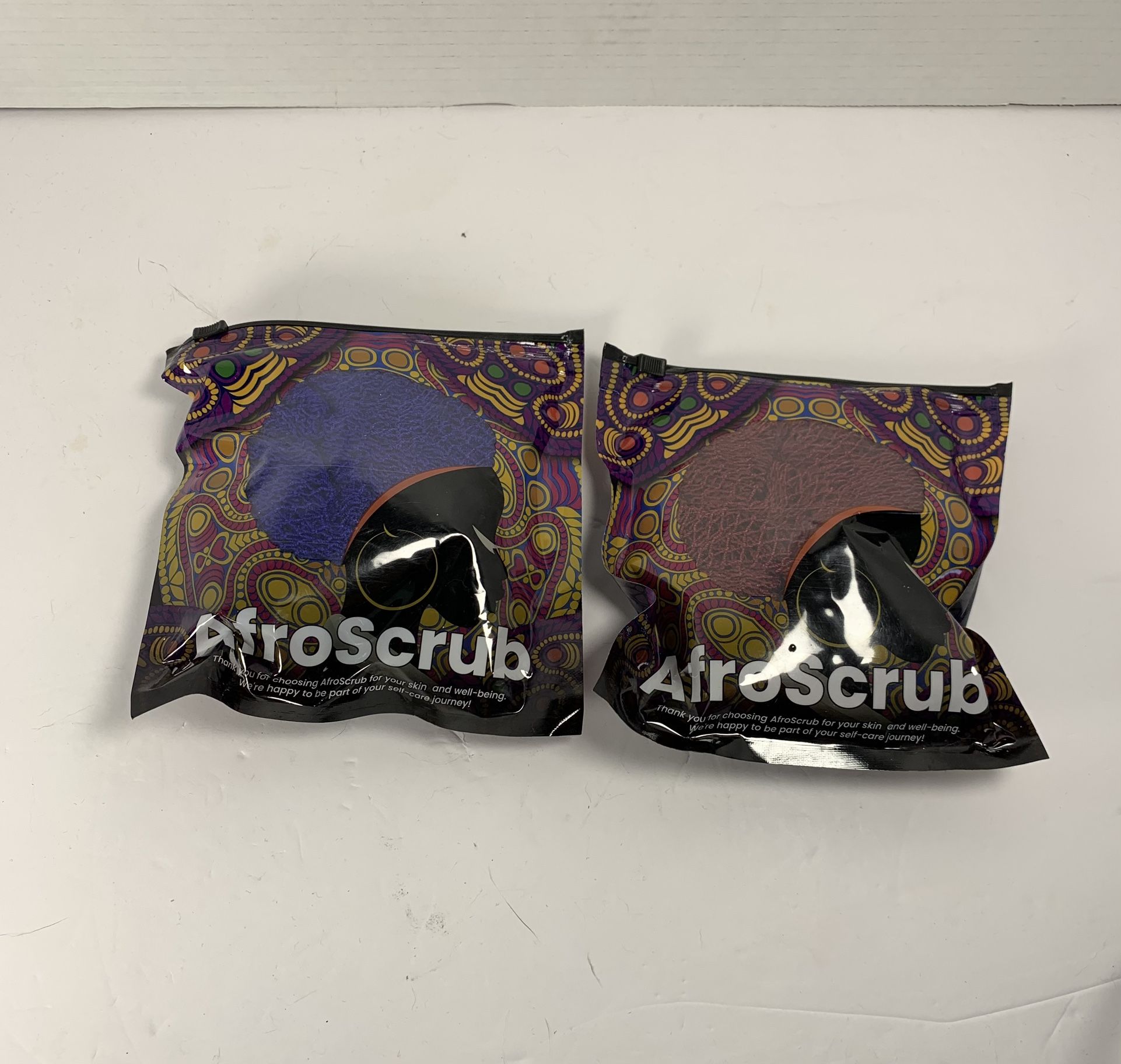 LOT of 2 AfroScrub African Exfoliating Bath NEW