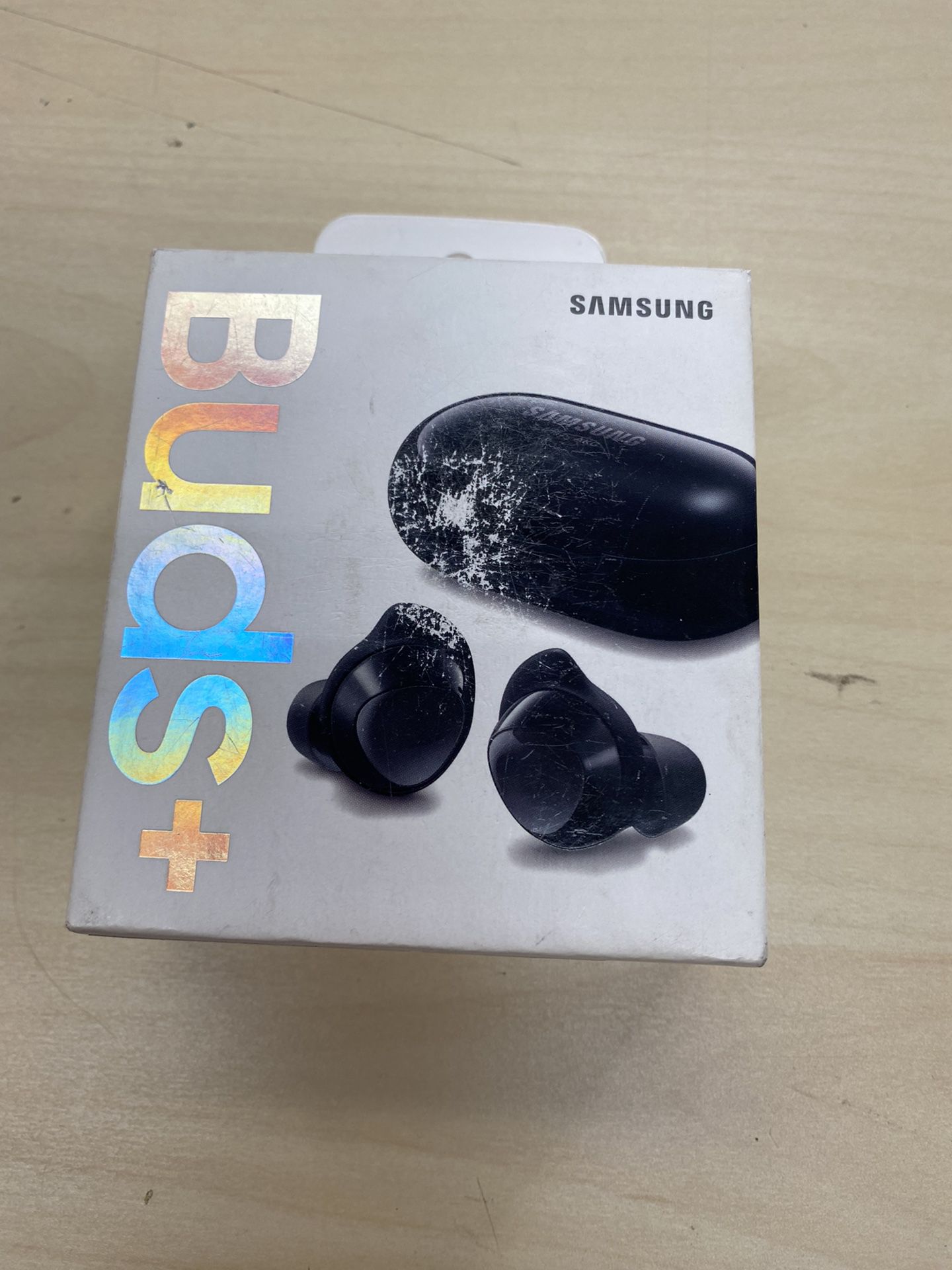 Samsung - Geek Squad Certified  Galaxy Buds+ True Wireless Earbud Headphones. Black. New! Pick Up Only