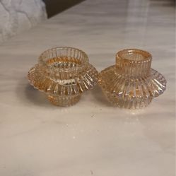 Vintage Double Sided Candle Holders