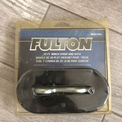 Marine 20 ft Winch Strap and Hook