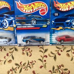 Hot Wheel Mustangs