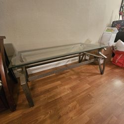 Glass Coffee & End Table