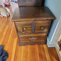 2 Drawer End Table