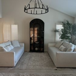 Crate And Barrel Gather Sofa Set ( Can Be Sold Separately ) 